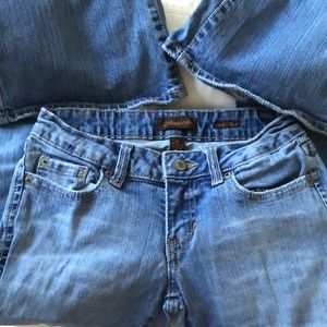 Vintage Aeropostale Stretch Flare distressed jeans